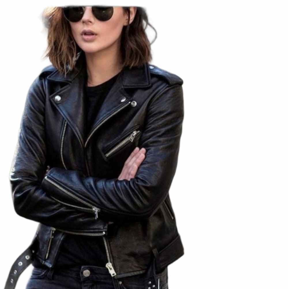 Motor cycle blazer leather Jacket